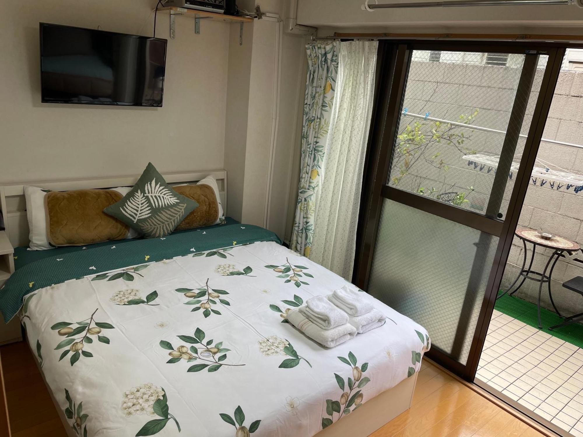新宿庭院の屋-Shinjuku Garden Home -28 Square Meters King Size Bed Garden Room Präfektur Tokio Exterior foto